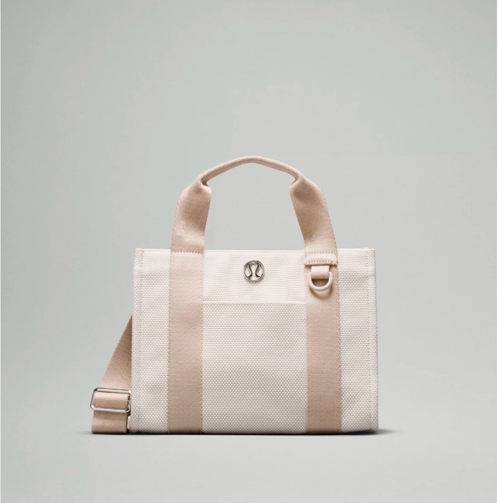 Lululemon Two-Tone Canvas Mini Tote Bag 4.5L